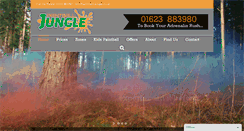 Desktop Screenshot of paintball-jungle.co.uk